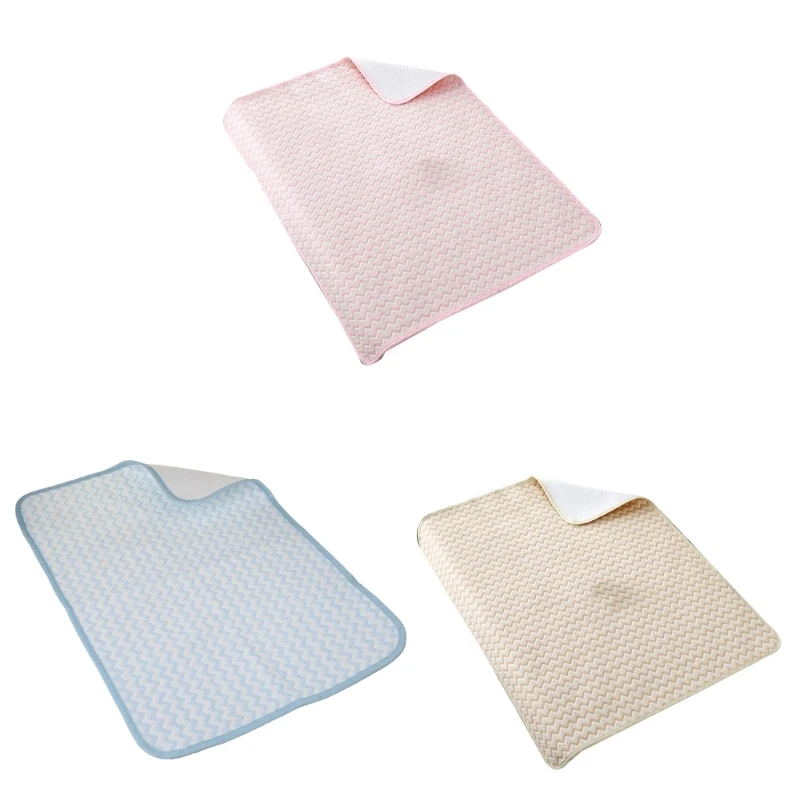 

Baby Diaper Changing Pad for Boys Girls 0-36Month Breathable Waterproof Crib Urine Mat Portable Size Reusable Urine Dropship