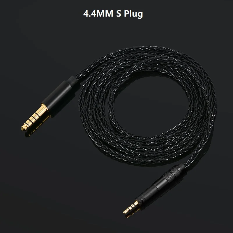 Silver Plated Copper HiFi Headphone Cable 3.5 4.4 For Sennheiser Momentum HD4.30 HD4.40BT HD4.50BTNC HD400S HD458 Audio Cable