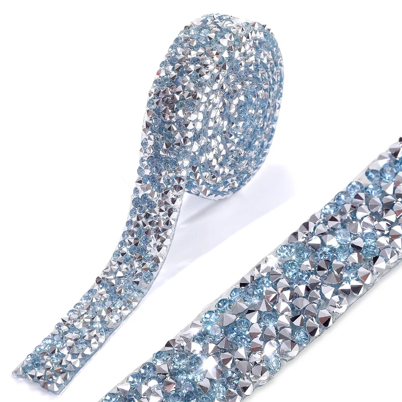 Exquisite Rhinestone Beaded Trim for DIY Fashion Embellishments