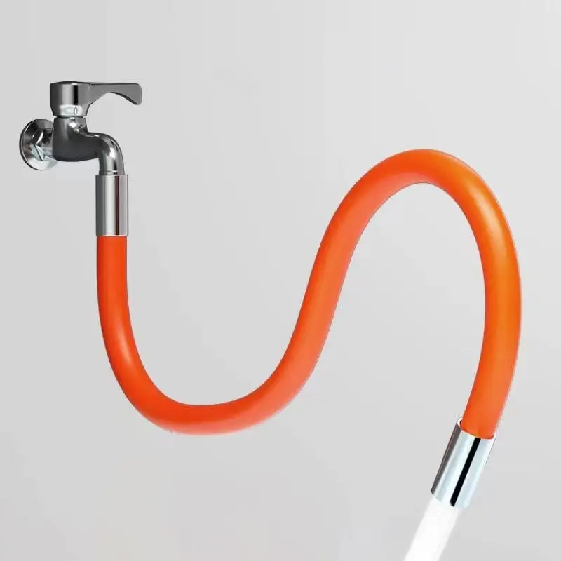 Kitchen Faucet Extension Extender Universal Rotating Flexible Hose Water Tap Pipe Tube For Bathroom Wash Basin