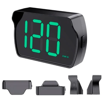 Y03 GPS para coche HUD Head Up Display velocímetro Digital Universal proyector Km/h medidor de velocidad de fuente grande pantalla pieza electrónica automática 1