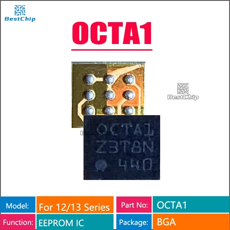 5-10Pcs Oca1 Logic Eeprom Ic Per Iphone 12/13 Pro Max 12Pro Max 12Mini
