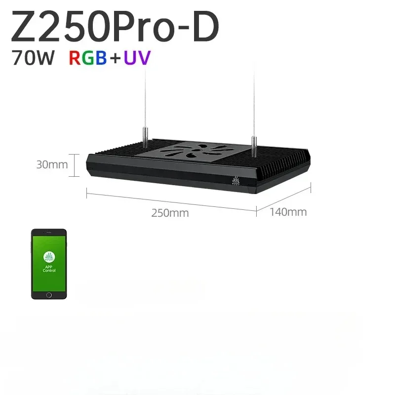 Week Aqua Aquatic Plant Light Z250 Z400 Pro RGB UV with Lens