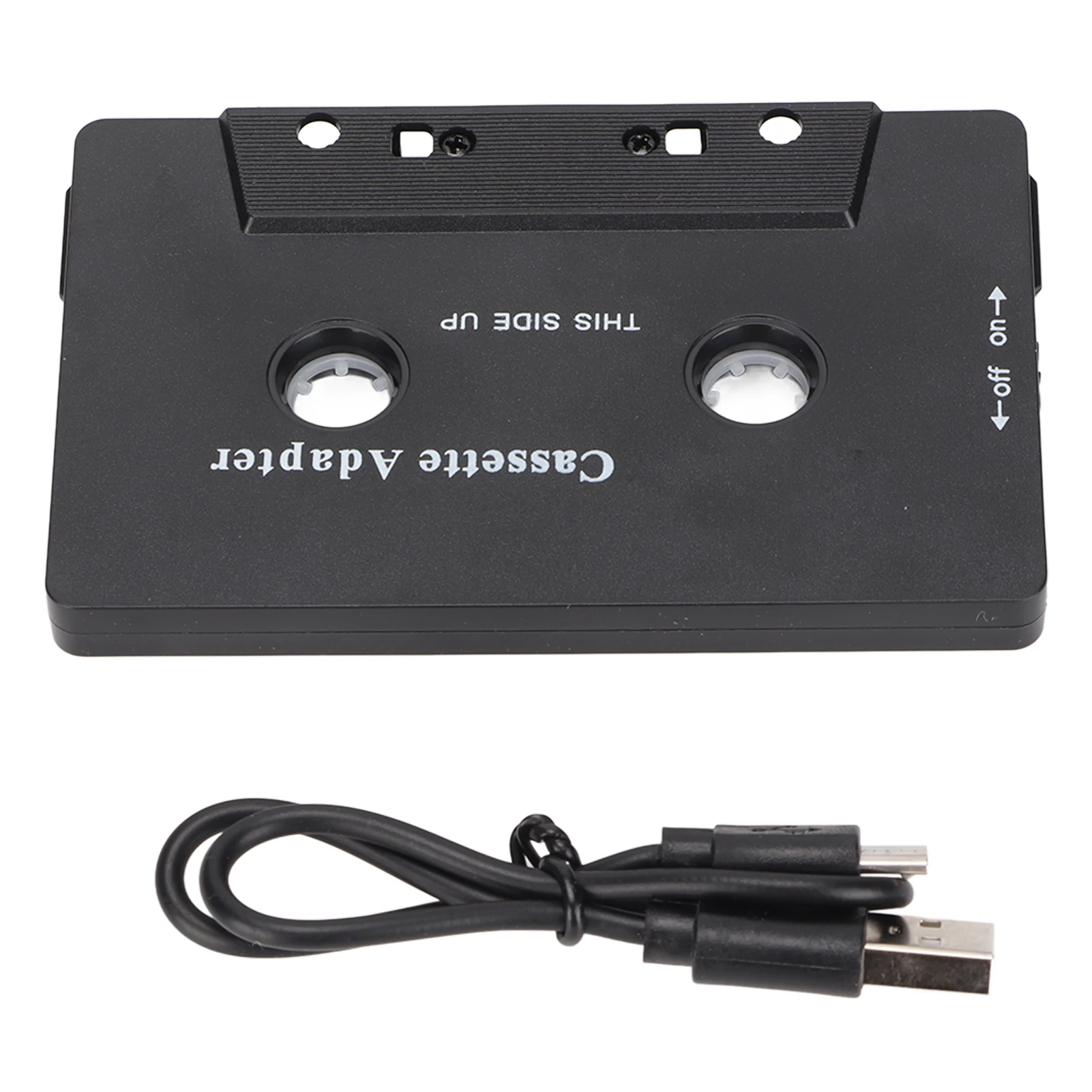 Cassette Adapter Noise Reduction Stereo Tape Aux Receiver for Car Tablet Cassette Adapter