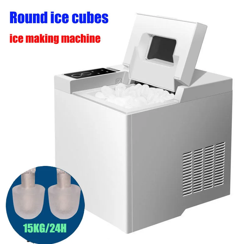15KG24HElectricIceCubeMakerBulletCylindricalHomeIceCube