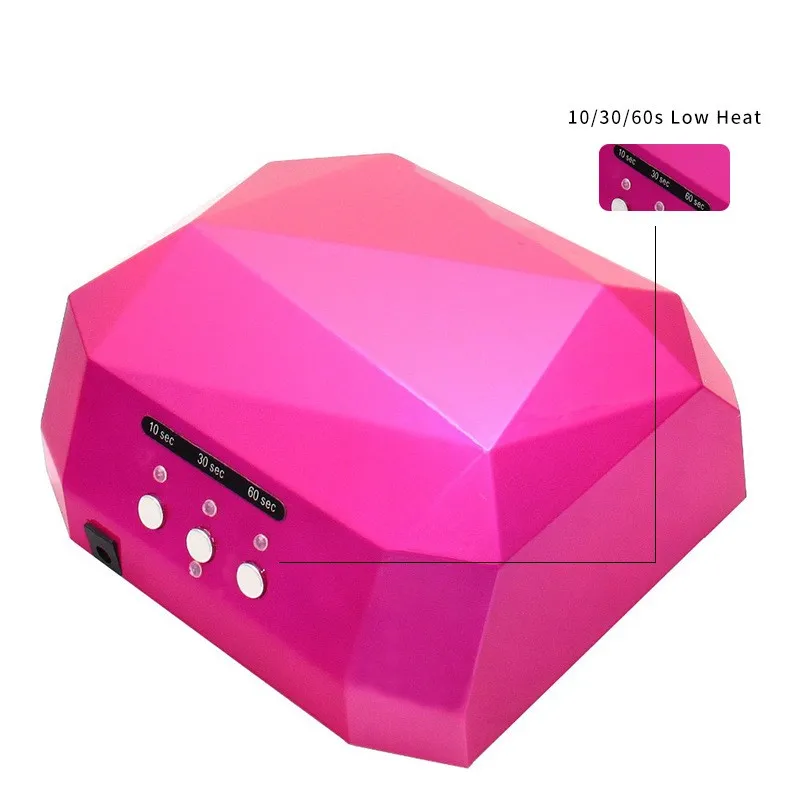 New 36W quick-drying diamond UV phototherapy lamp nail lamp hand and foot nail curing lamp solar lamp Christmas gift 3