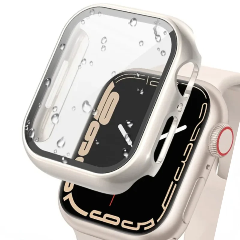 Premium Tempered Glass + PC Bumper Screen Protector Case