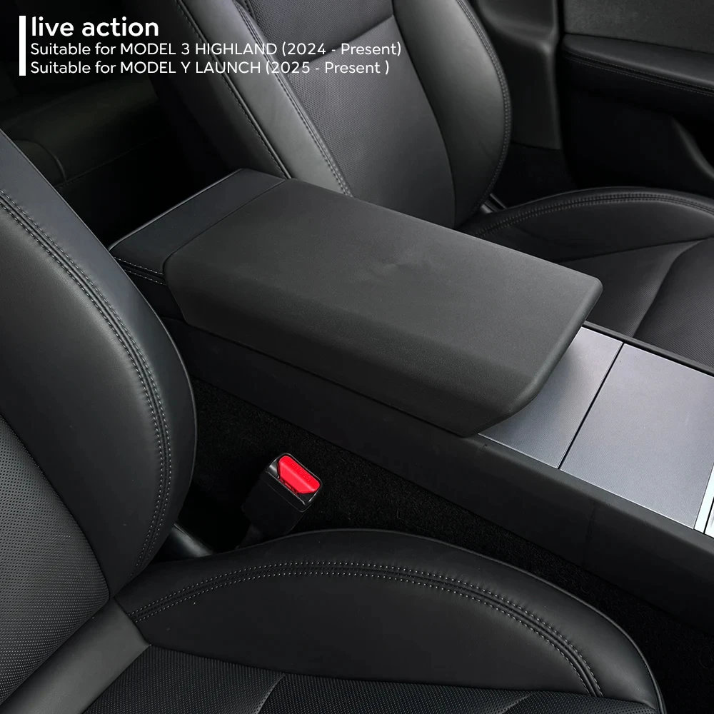 TPE Soft Case Center Console Arm Rest Lid Cover Accessories