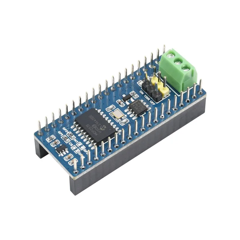

Модуль CAN-шины (B) для Raspberry Pi Pico, обеспечивающий связь на большие расстояния через SPI