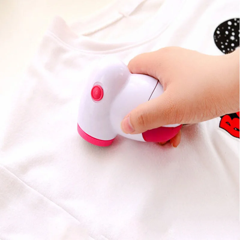 Portable Electric Mini Lint Remove AA Battery  Sweater Wool Fuzz Clothes Gloves Carpet Fluff Granule Pilling Trim Shaver