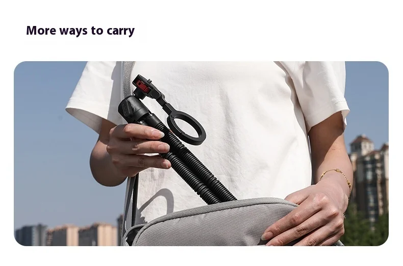 Ulanzi MT30 Tripod Magnetic Flexible 360° description image 5
