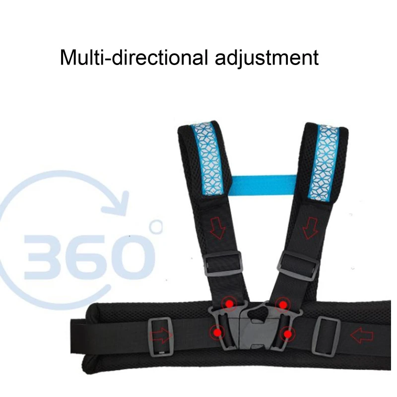 Child Motorcycle Safety Belt Harness Baby for Carrier for Seat Adjustable Breathable Safety Belt Kids Attached to Ad A2UB