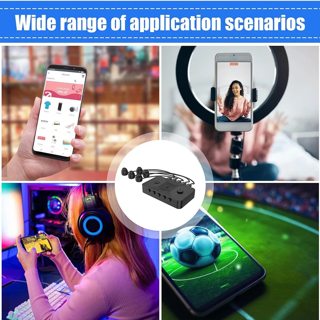 Phone Auto Tapper Physical Click-er Speed Physical Click-er Auto Easy To Portable