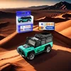 1:64 Mini Remote Control Car 2.4G Scale Remote Control Alloy Lights Adjustable Speed Buggy Boy Toy Birthday Gift 2