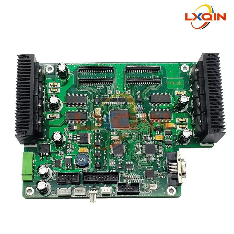 

LXQIN BYHX DX5 head board for double DX5 printhead Human Xuli Twinjet Allwin carriage board DX5 2 heads plate Epson_VB V2.1 V3.0