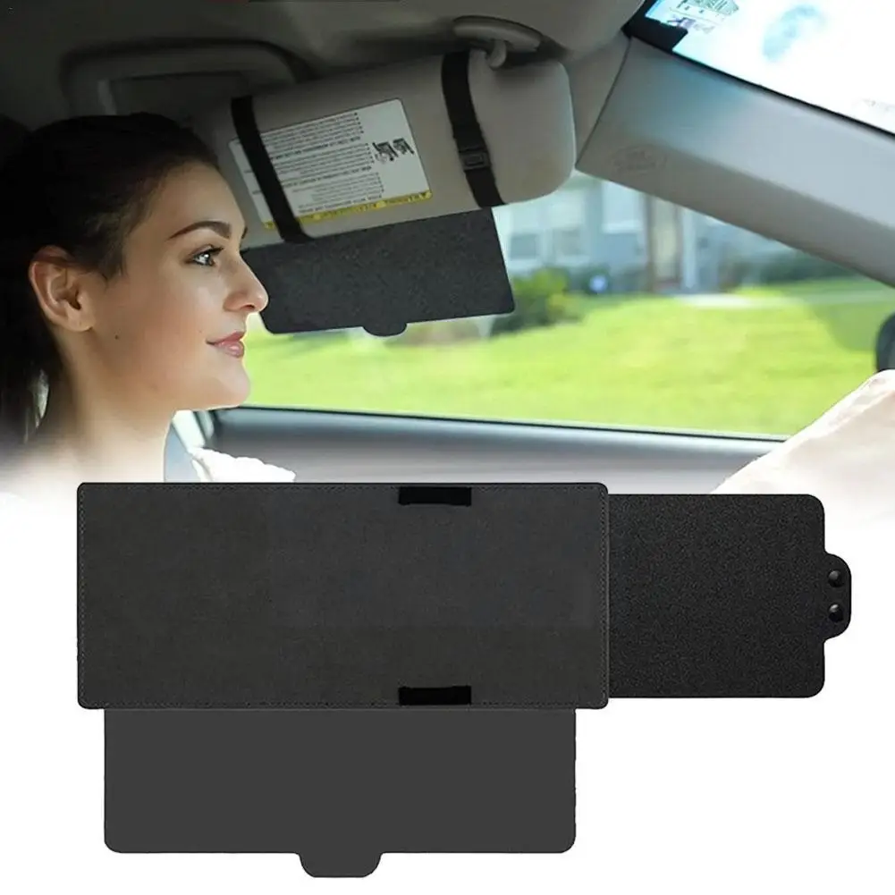 Car Visor Extender Anti- Blocker Durable Windshield Left Right Car 2023  Plate Pu New Window Shade Shockproo Y8o4 - AliExpress