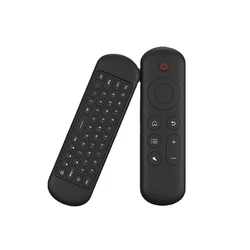 Wireless Air Voice Mouse & Mini Keyboard Combo with Rechargeable Remote and IR Learning (M5 Keyboard)