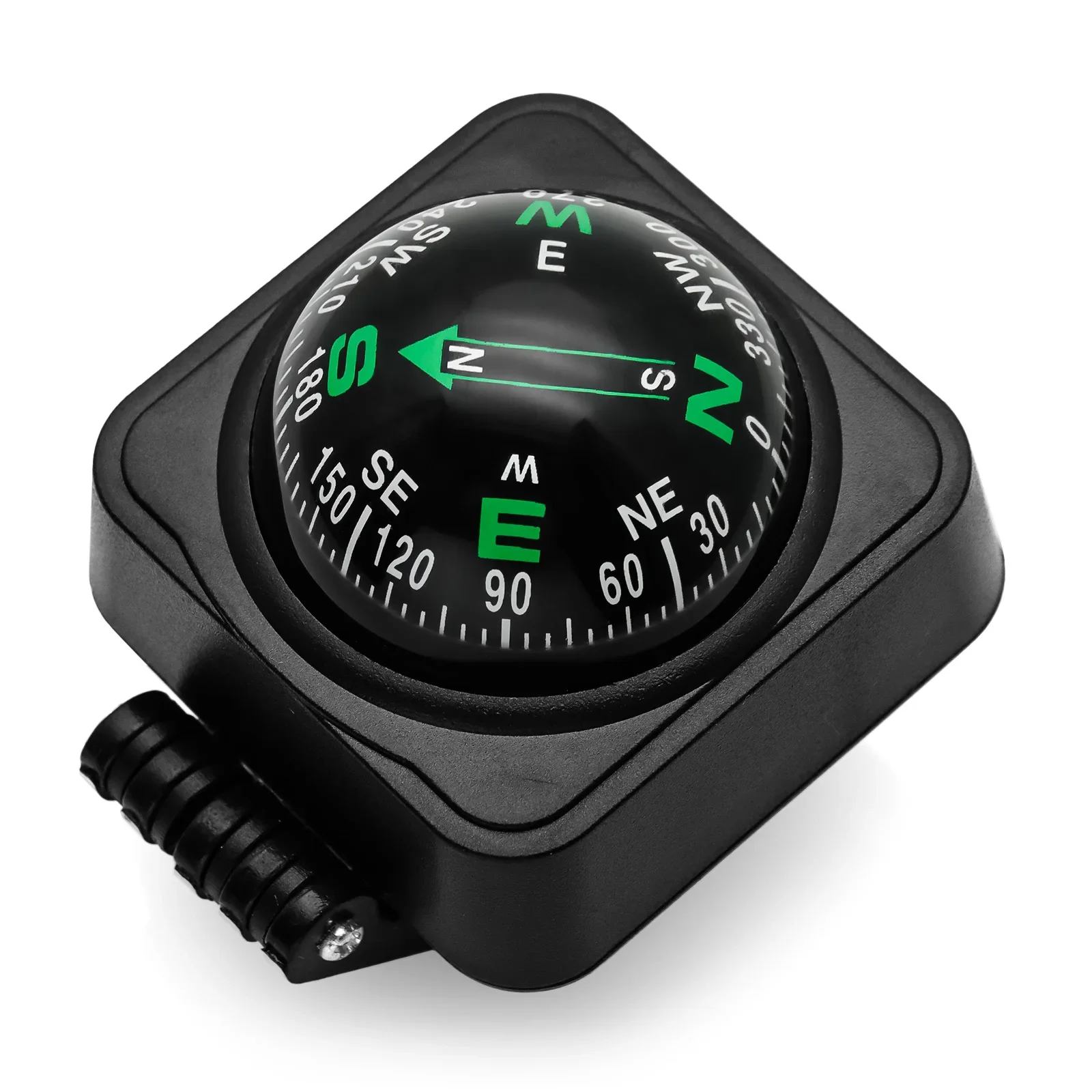 Outdoor Reise Boot Radfahren Wandern Verstellbarer Auto-Kompass Kugelförmiger Navigations-Dashboard-Kompass Richtungsweisender Leitfaden – Detail 10
