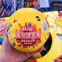 2024 make mini food Series Toy maker show  Surprise Ball Children Handmade Diy Guess Balls Kids Gifts 1