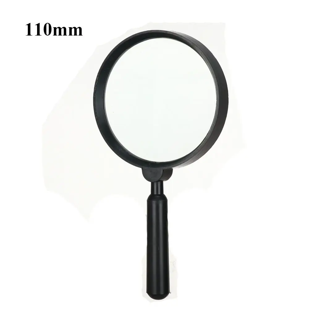 Lens Diameter 75mm 90mm 110mm Optical Hd Magnifying Glass Handheld Reading  Magnifier For Book Reading Loupe - Magnifiers - AliExpress