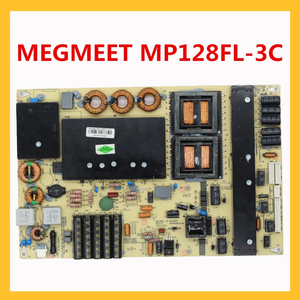 

Плата питания MEGMEET MP128FL-3C для телевизора, профессиональные аксессуары для телевизора, оригинальное оборудование MEGMEET MP128FL 3C