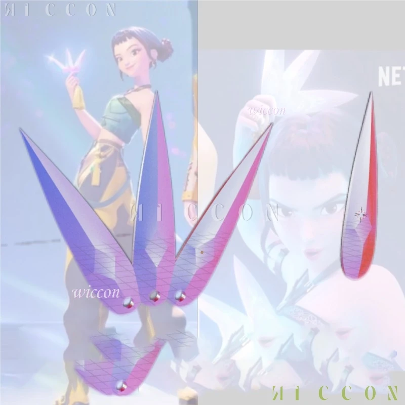 3 Pièces Armes Zoeys,Daggers Prop Réplique, 3D Imprimé