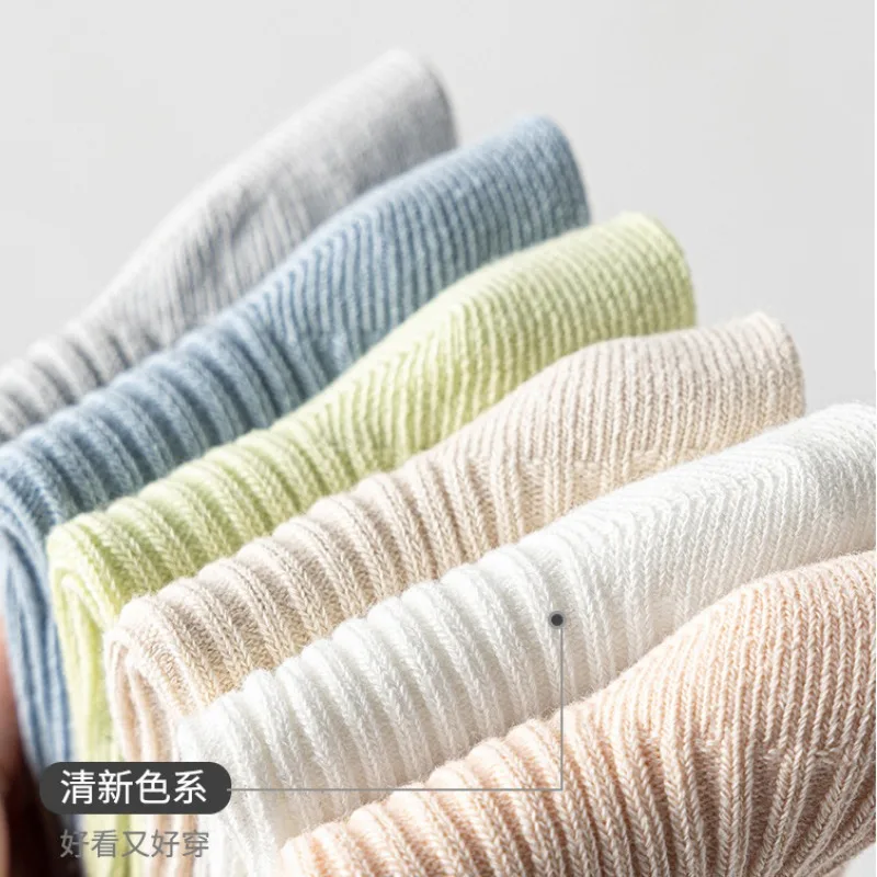 Children Cute Princess Ruffle Lace Calf Sock for Toddler Girls Sweet Floral Newborn Non-slip Floor Cotton Socks Baby Clothing