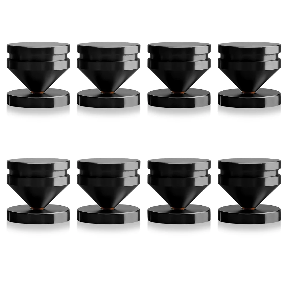 Audiocrast FT2023 4/8Sets speaker Stand Feet Foot Pad aluminium alloy metal Spikes Cone Floor