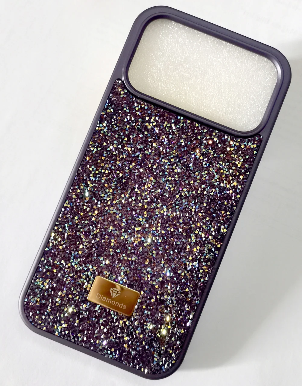 Multicolored Gold Diamond Bling Rhinestone Glitter Protective Case