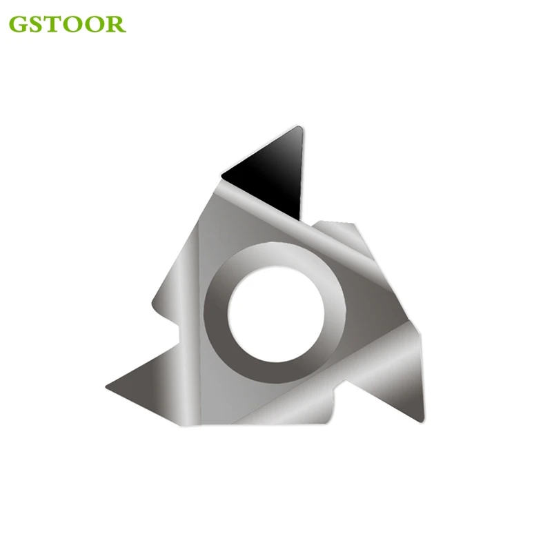 

2PCS 11IR 16ER 16IR AG55 AG60 PCD CBN Threading Turning Tools Diamond Cutting Blades CNC Lathe Cutter For SER/L SNR/L