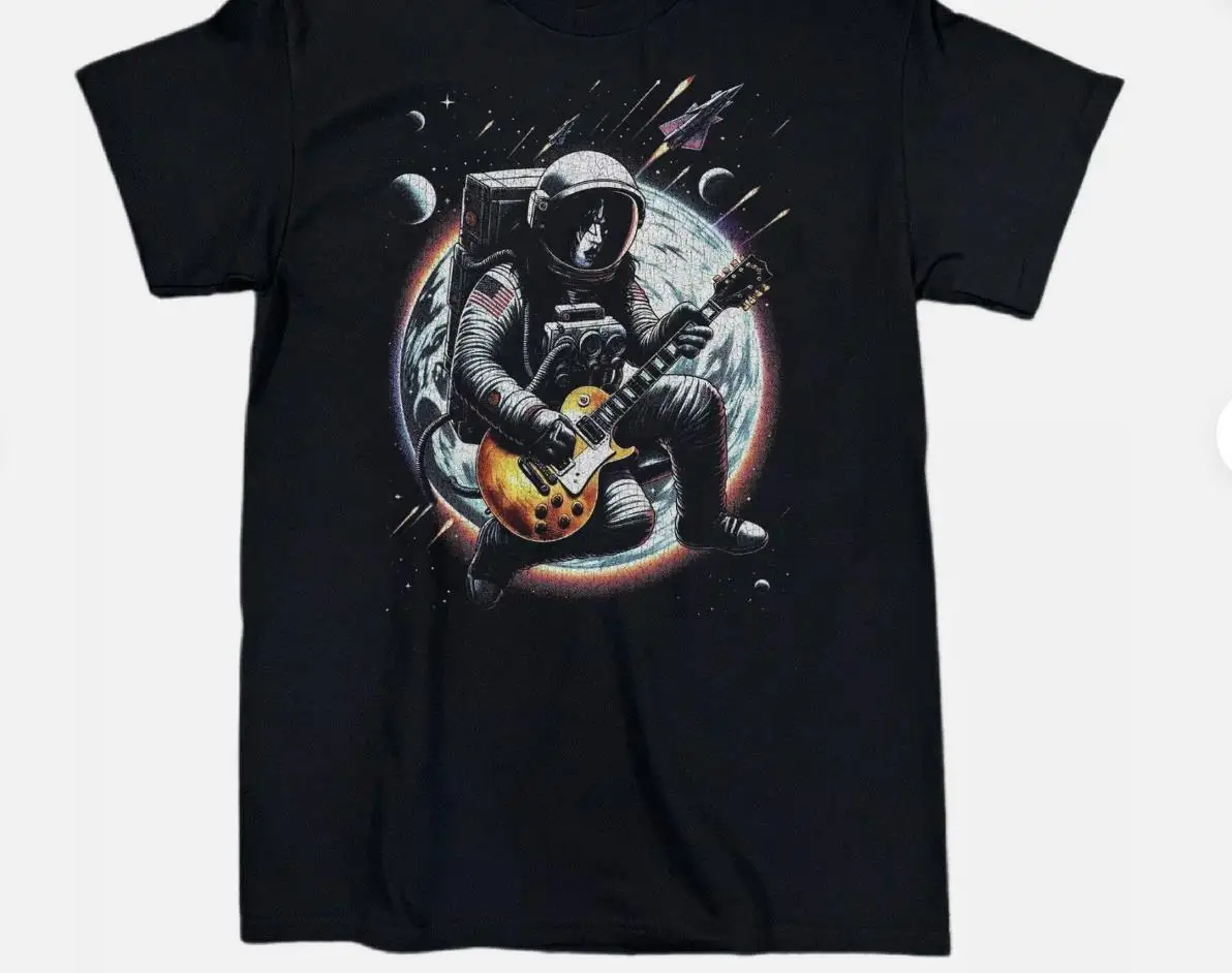 

Ace Frehley, подарок для фанатов, хлопковая черная рубашка унисекс всех размеров