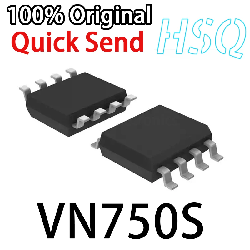 

1PCS VN750S VN750 SOP8 Variable Solenoid Valve Power Supply Chip for Air Conditioning Pump