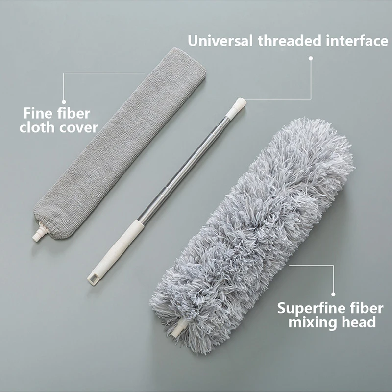 Expandable Cleaning Brush with Bendable Head