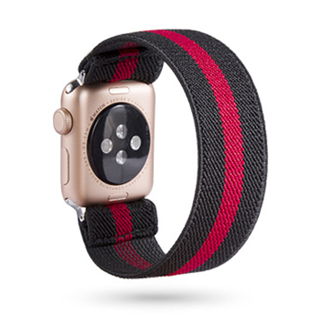 Strap for apple watch band 40mm 44mm45mm/41mm 42mm 38mm iwatch women girl Stretchy bracelet apple watch 5 4 3 SE 6 7