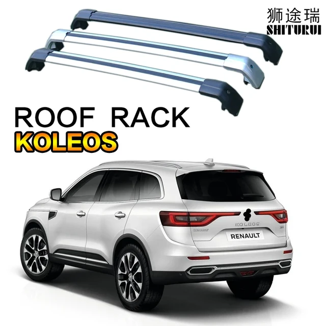 Barres de toit transversales aluminium - Renault