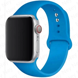 Sport Silicone Strap for Smartwatch - Durable and Versatile Bracelet Band (16 blue)