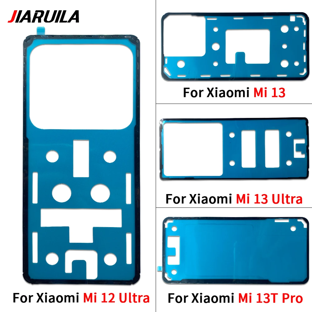 Back Battery Sticker Adhesive For Xiaomi Mi 10 10T 11 11T 12 12T 13 13T 14 Pro Lite Waterproof Back Cover Sticker phone back cover,glass phone back cover
