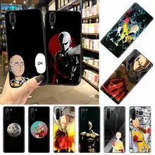 

Japan anime One Punch Man Phone Case For Huawei honor Mate 10 20 30 40 i 9 8 pro x Lite P smart 2019 Y5 2018 nova 5t