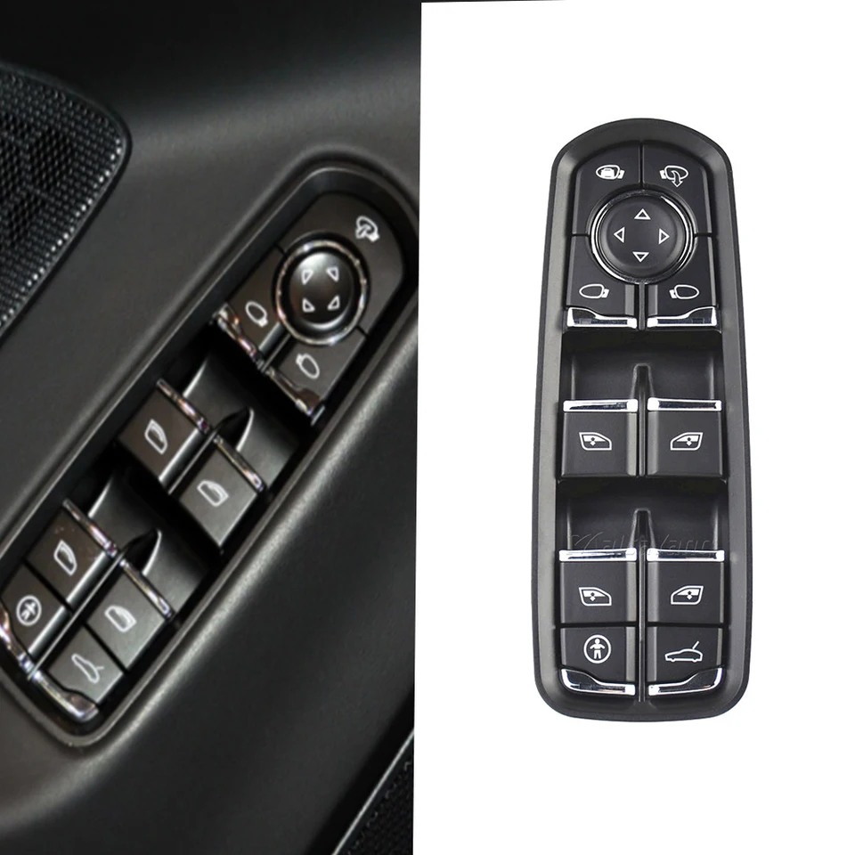 Porsche Cayenne 92a FENSTERHEBER SCHALTER VORNE 7PP959858AE FÜR 2010-2024 MACAN Porsche Macan