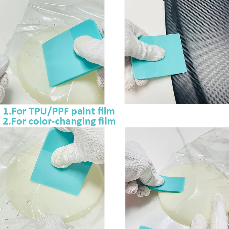 Tofar Fenster Tönung Film Werkzeuge ppf Rakel Set Autolack schützen Installation Schaber Vinyl Wrap Reinigung Gummi Wasser wischer – Detail 12