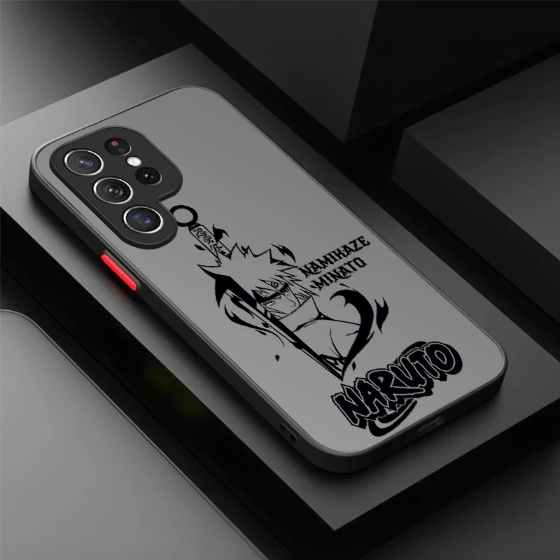 Naruto Sasuke Cool Minimalist Matte Phone Case
