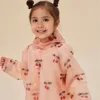 2025 KS Baby Girls Raincoat Coats Teenage Cape Style Waterproof Poncho Kindergarten Raincoat Boys Cartoon Outerwear Rain Gear