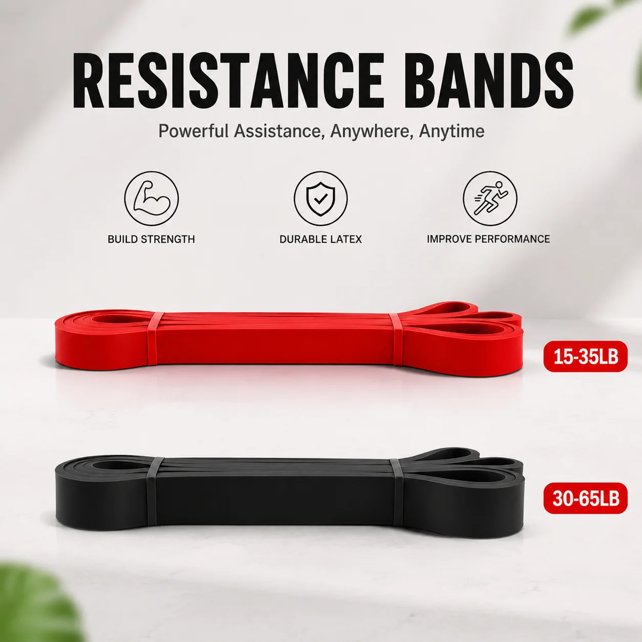 Adjustable Resistance Bands for Fitness, Boxing, Agility, and Yoga Workouts