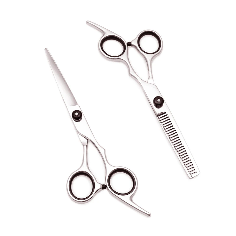 6 6.5 inch Japanese Steel Professional Hair Scissors Thinning Barber Cutting Hair Shears Salon Hairdressing Styling Tools 3