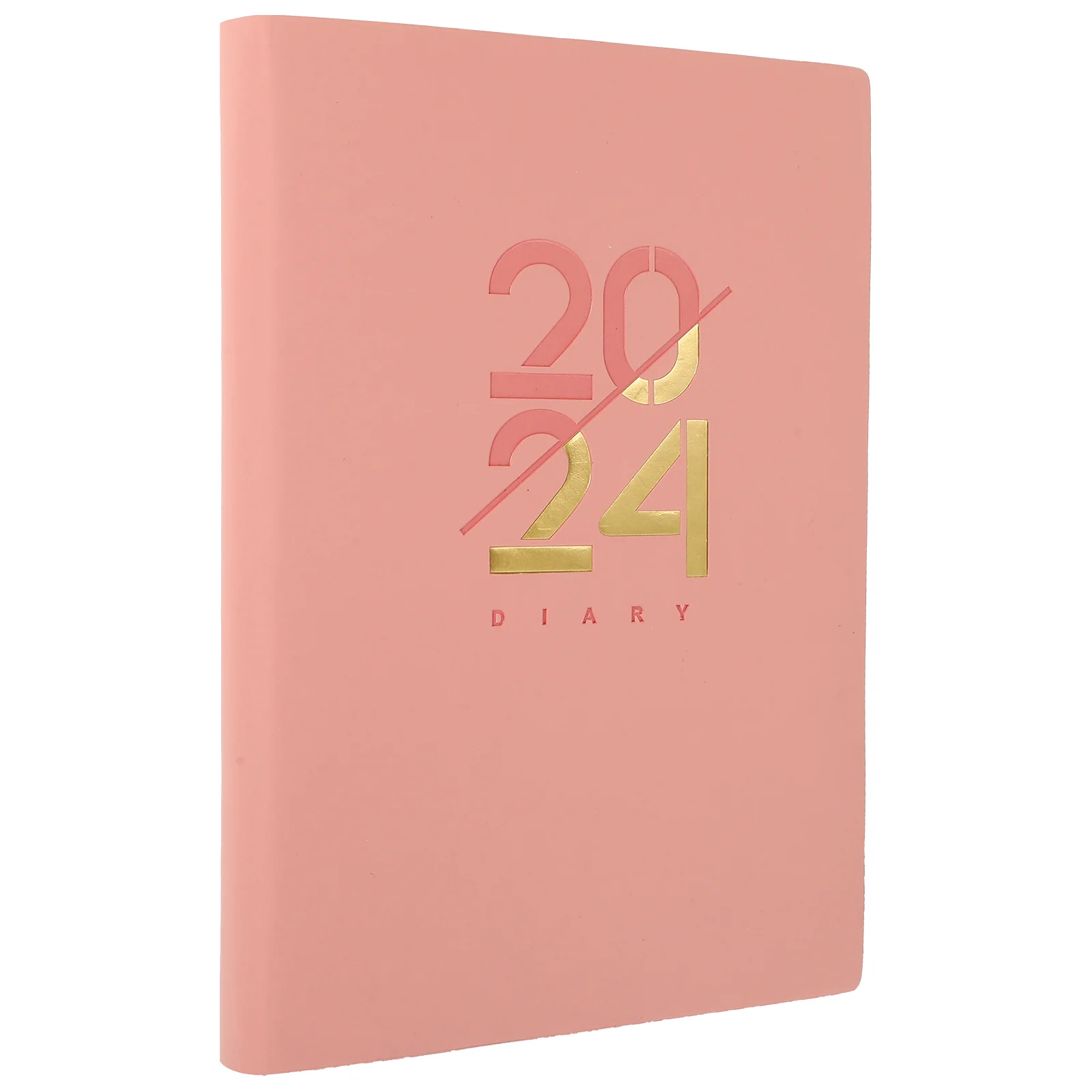 

2024 Agenda Book Softcover Notebook Journal Planner Daily to Do List Notepad Calendar Paper Office Portable English