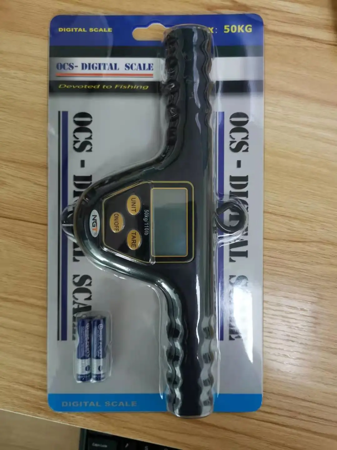 50kg 110lb small electronic portable handheld waterproof carp fishing scale digital with crossbar for fish