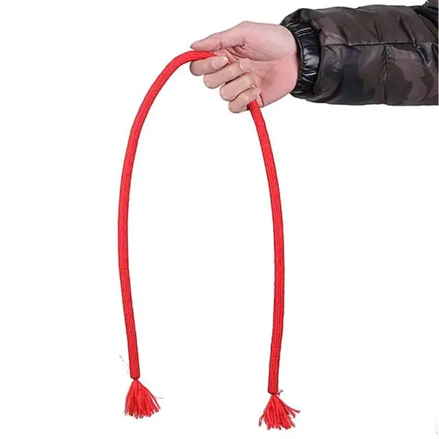 Close Up Magic Trick Magic Rope Rigid Stiff Rope Illusion Gimmick Funny Soft Hard Bend Magician Rope Party Toy Gift for Kids 2