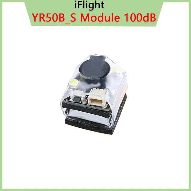 IFlight Fast Finder Buzzer YR50B_S Module 100dB BB Ring LED Light Alarm 100 Decibels Programmable BF F7 for RC FPV Quadcopter 4
