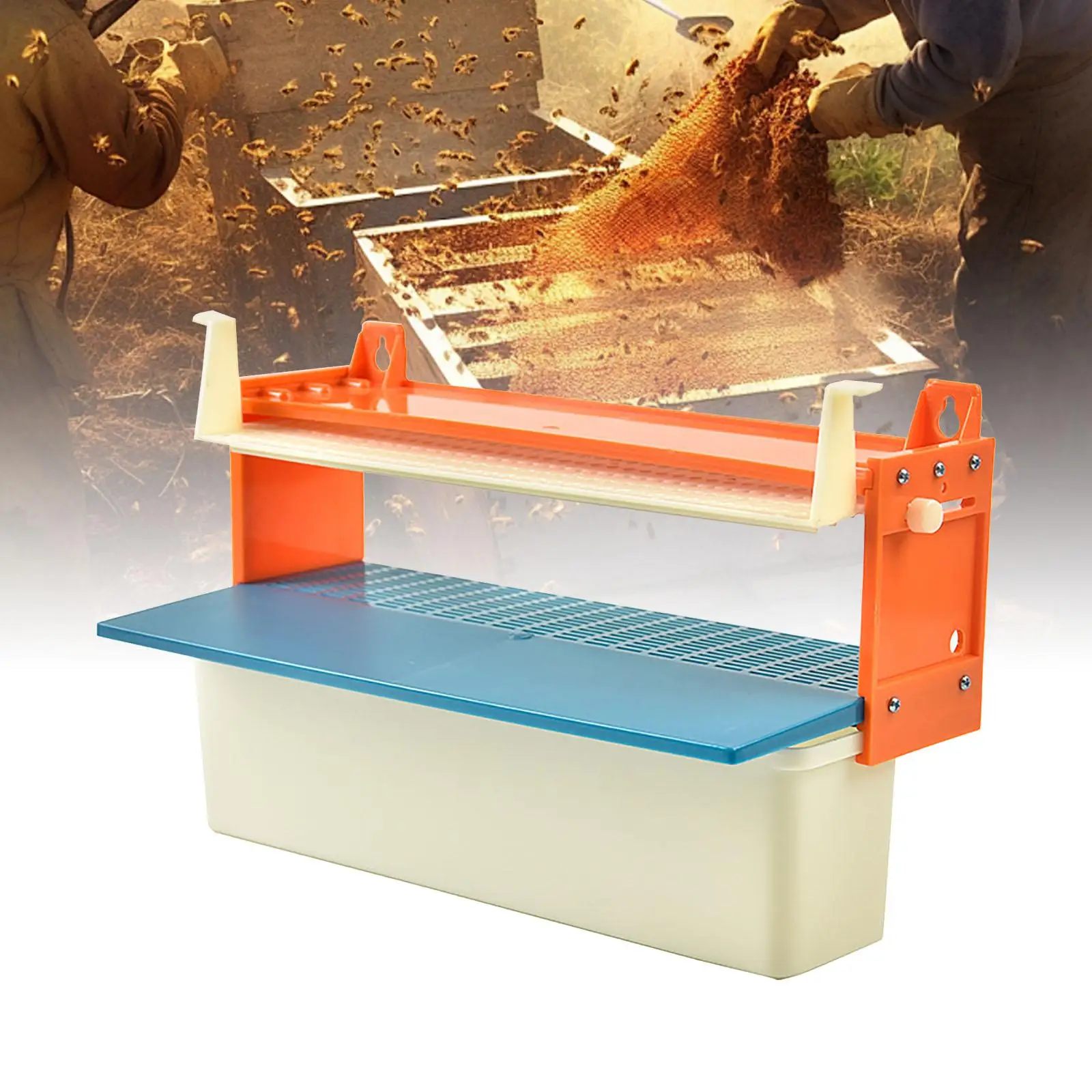 Pollen Trap Collector Hanging Holes 19.3x30.5cm Accessories Tray Entrance Apiculture Industry Sturdy Easily Install