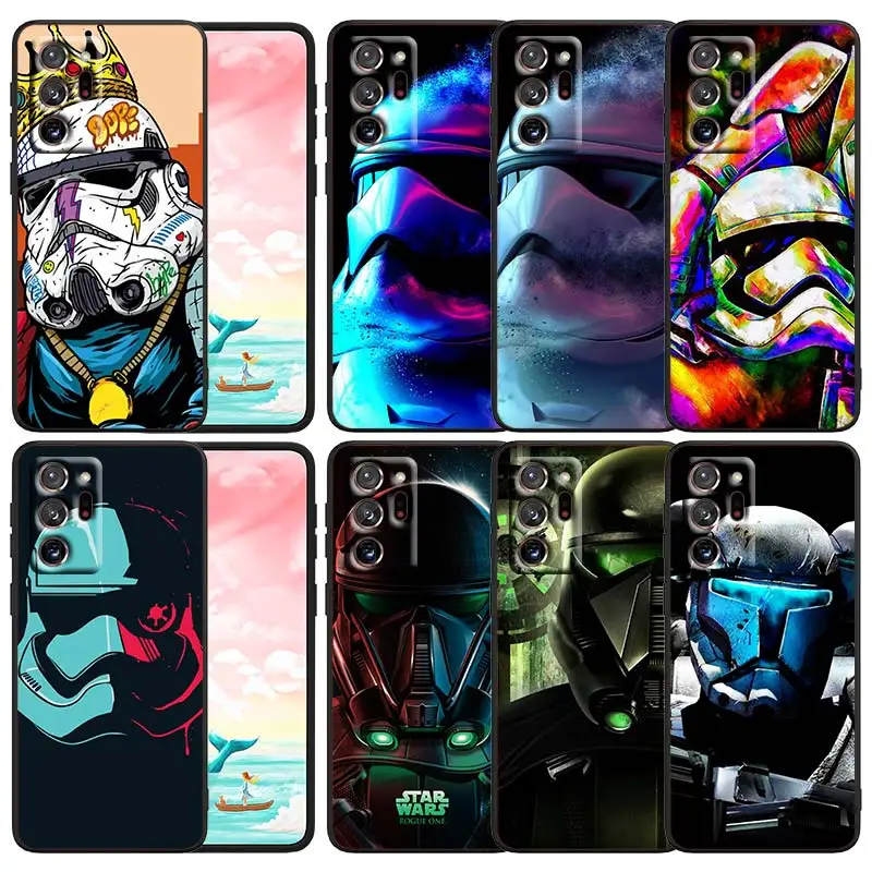 

Star Wars Jedi Knight Phone Case Black For Samsung Note 20 10 9 Ultra Lite Plus F23 M52 M21 A73 A70 A20 A10 A8 A03 j7 j6